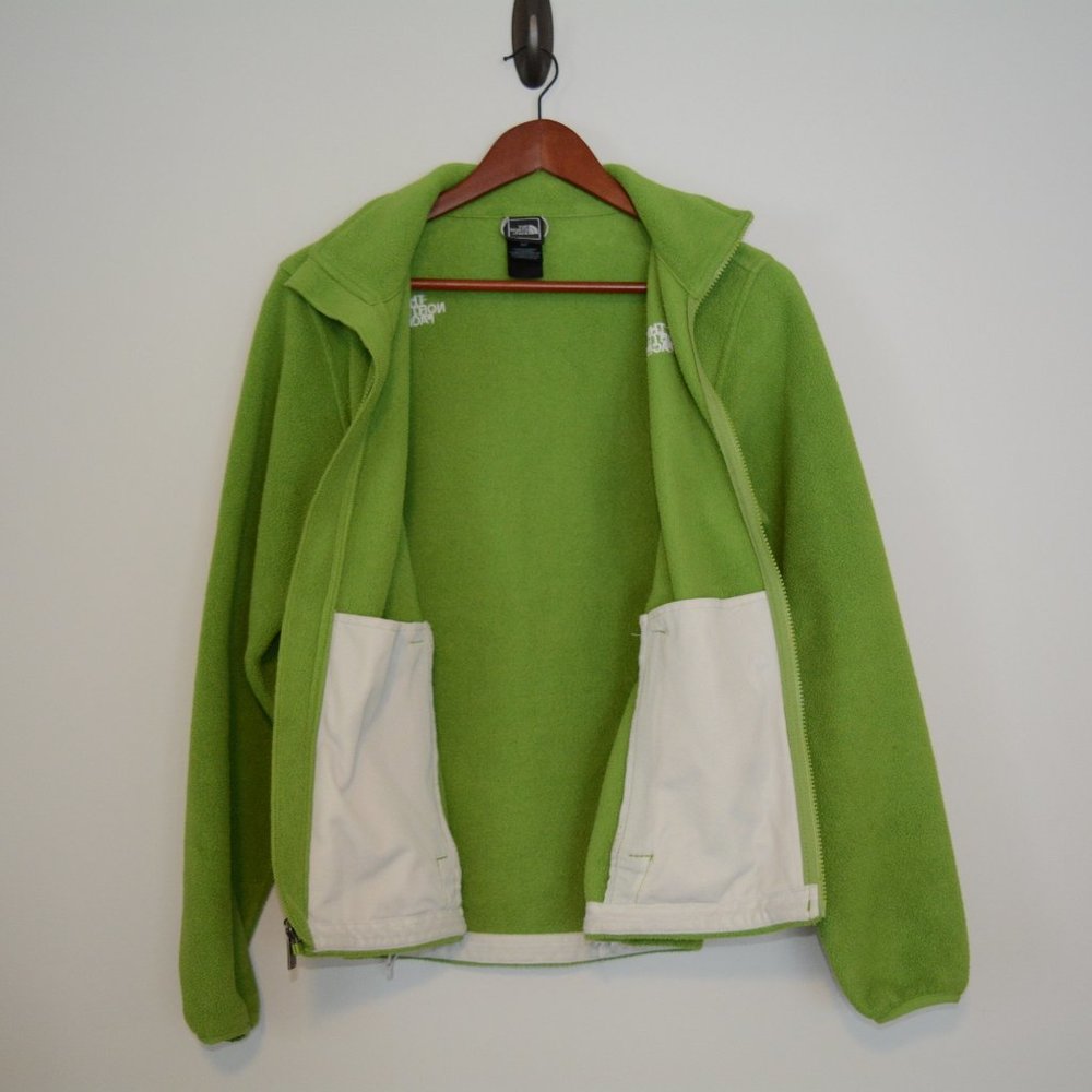 The North Face Women's Green Fleece Zip S - Picture 3 of 8
